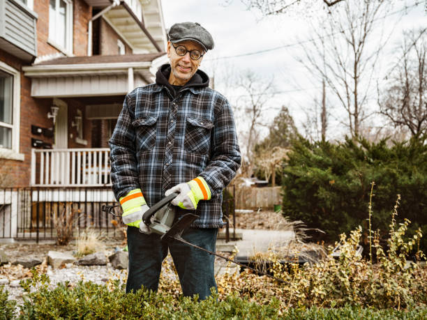istock Senior man in the spring garden 1307611209