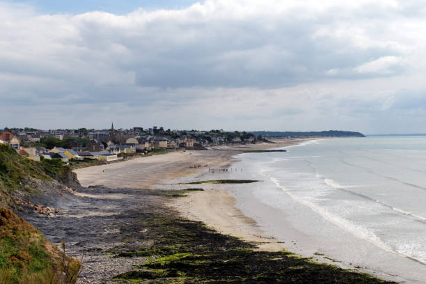 istock Beach of Saint-Pair-sur-Mer village 1307615327