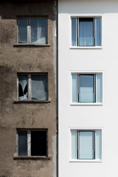 istock Facade Restoration Old and New 1307622068