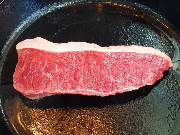 istock Frying a picanha steak, a brazilian meat 1307633549