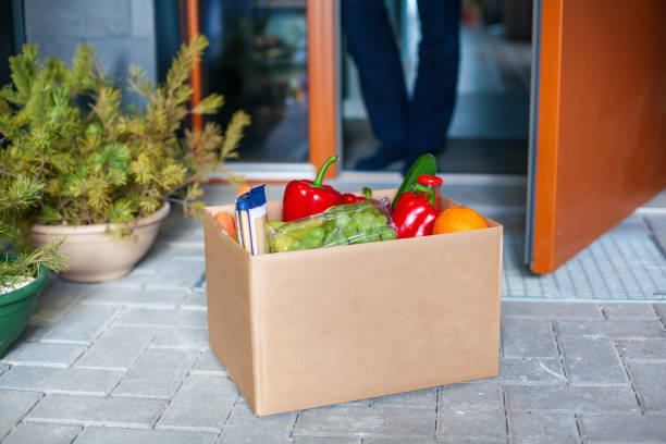 istock Delivery during a pandemic covid-19 1307636703