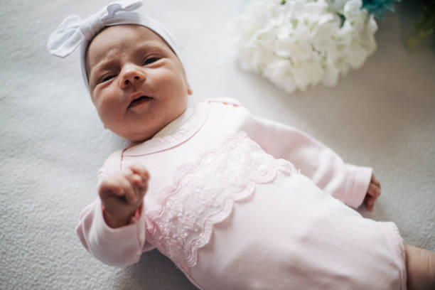 istock Cute Baby Girl 1307645901