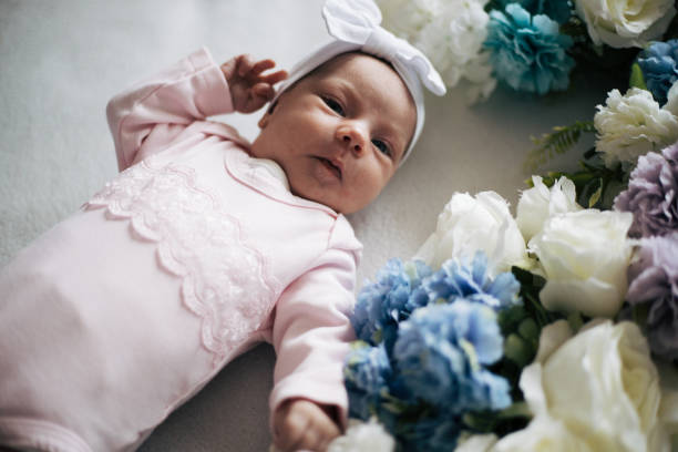 istock Cute Baby Girl 1307645926