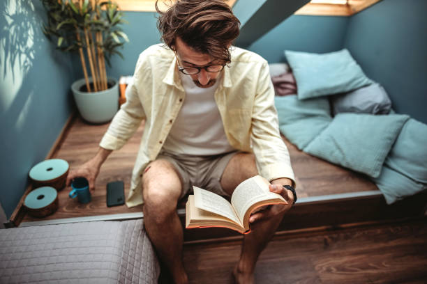 istock Amazing book, makes me feel relaxed 1307667458