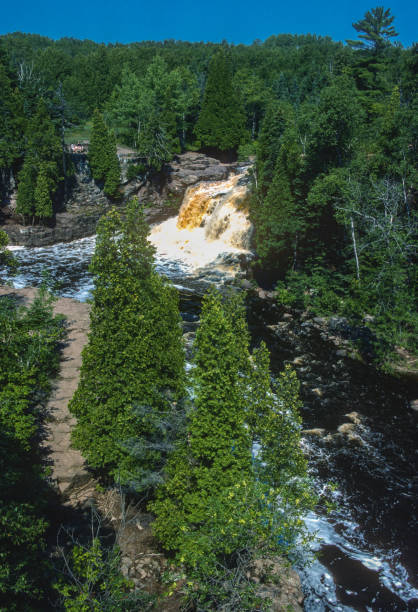 istock Gooseberry Falls State Park - Falls & River - 1988 1307667599