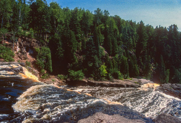 Gooseberry Falls State Park - View FromTop - 1988