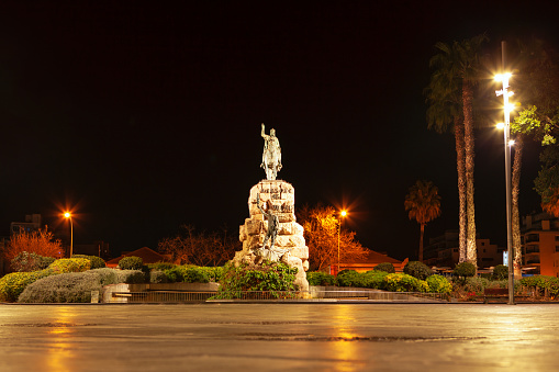 Placa d'Espanya of Palma de Mallorca in Spain