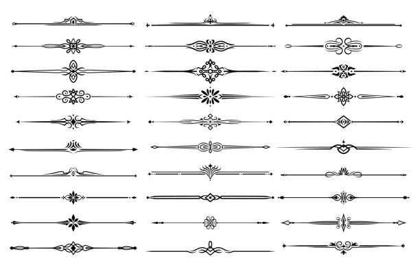 Download Divider, Separator, Line Art. Royalty-Free Vector Graphic ...