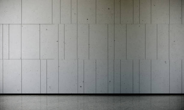 istock mock up modern loft interior background, a room with gray concrete wall, 3D render, 3D illustration 1307702300