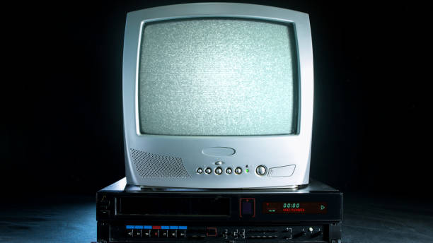 istock Old TV With Video Recorder 1307709671