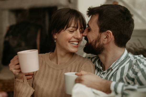 istock Nose to nose my darling 1307714603