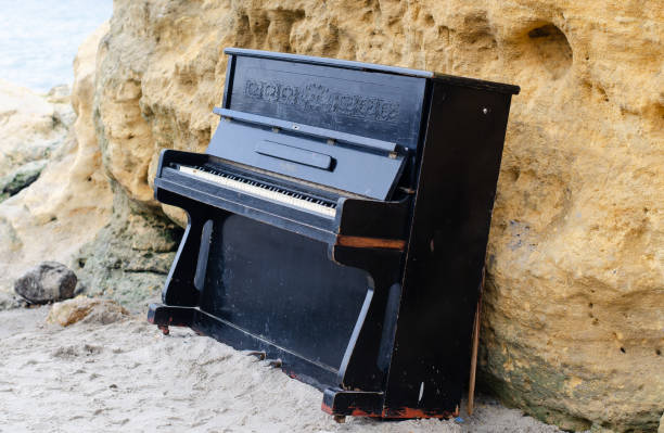 istock Vintage musical instrument. Piano. Concert. 1307720441