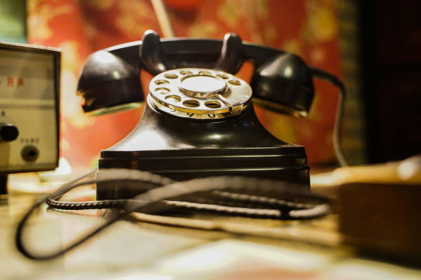 istock Vintage dial telephone, retro, nostalgia 1307728992