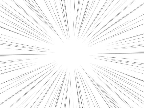 ilustrații de stoc cu fundal explozie de benzi desenate. ilustrație vectorială. - radiaţie