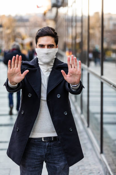 istock Stop world pandemia of coronavirus. 1307745257