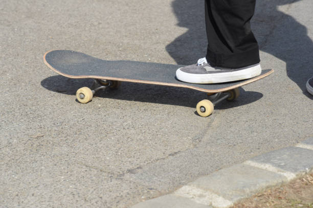 istock skating on a skateboard popular outdoor sport 1307748473