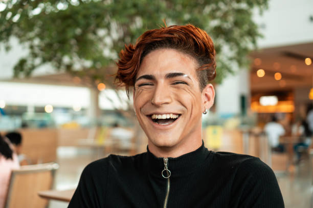 istock Portrait red-haired man smiling 1307753835