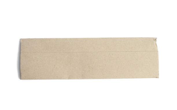 istock piece of gray cardboard isolated on white background 1307753881