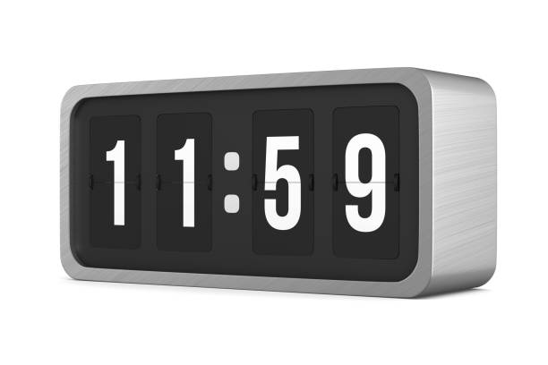 istock Flip black scoreboard number. 3D illustration 1307755926