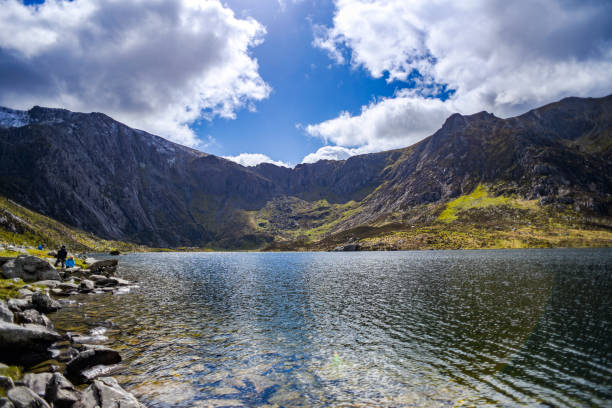 istock Snowdonia park landscape in England. 1307758397
