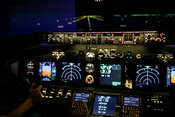 istock view from the cockpit to the runway 1307760770