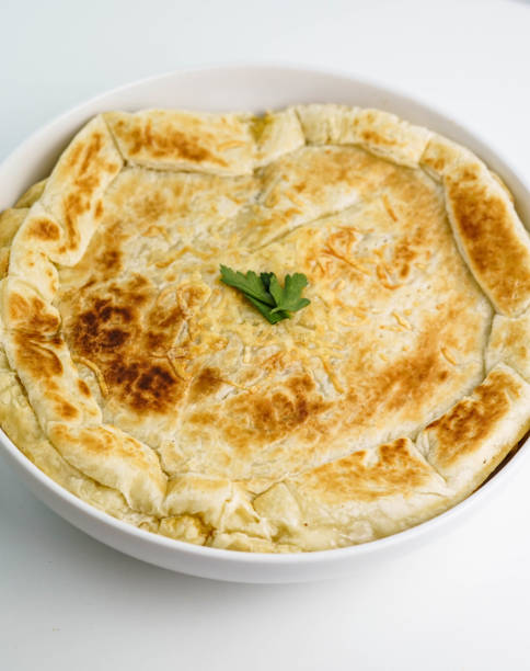 istock a salty and homemade ham and cheese cake 1307760981