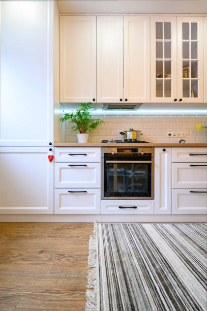 istock cozy modern well designed kitchen interior 1307773212
