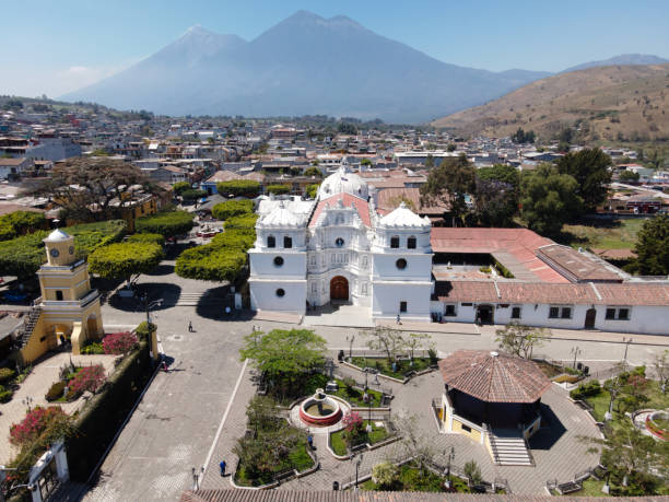 istock Central Park of Ciudad Vieja, Guatemala 1307774457
