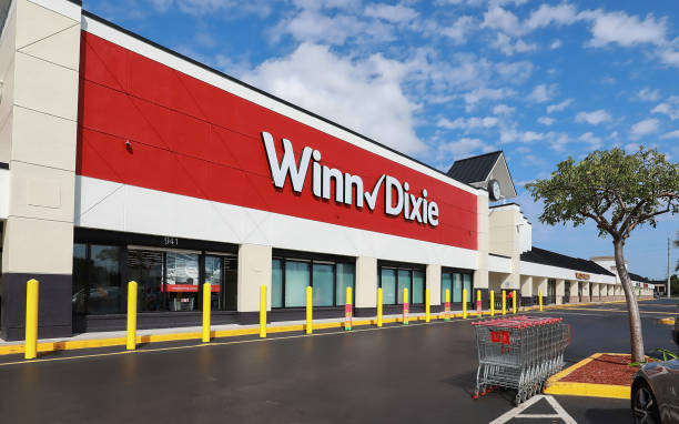 winn dixie em fort lauderdale - winn dixie - fotografias e filmes do acervo