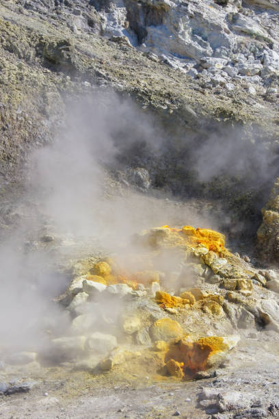 istock Fumarole in the Solfatara crater in the Phlegraean Fields in Italy 1307798432