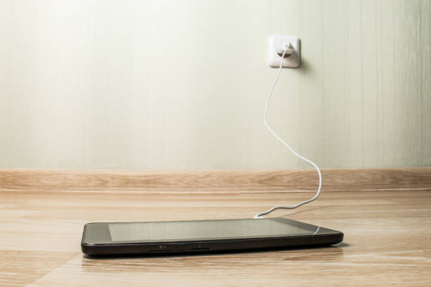Charging tablet from the  power outlet