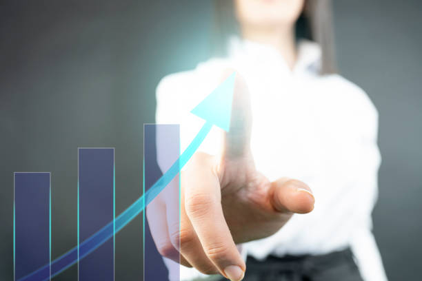 istock business woman hand working with modern technology and digital layer effect as business strategy concept 1307813862
