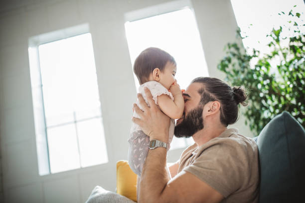 istock Father and daughter bonding at home 1307819626