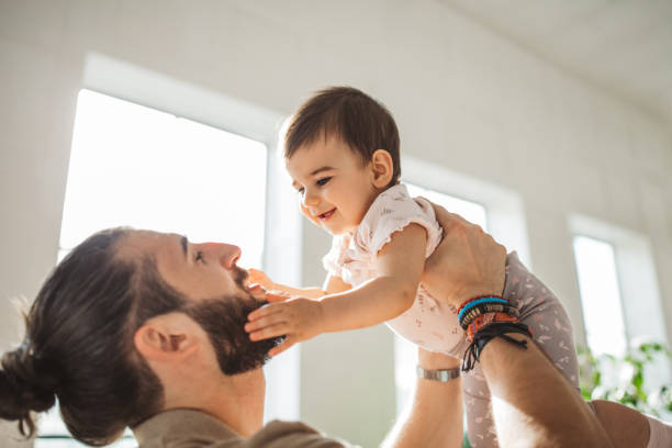 istock Bonding time with his baby girl 1307819649