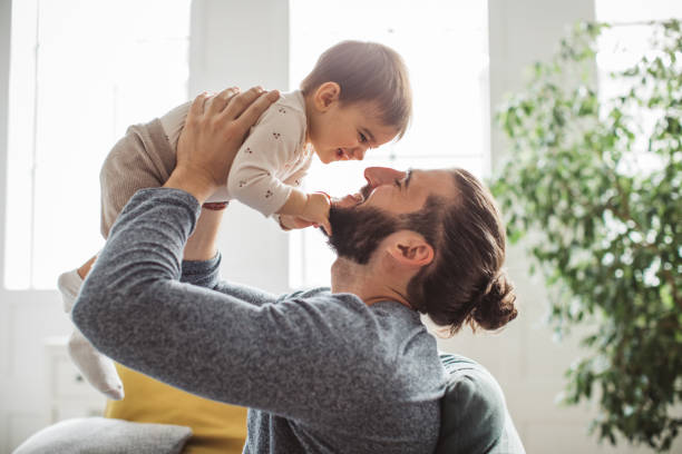 istock Father and daughter bonding at home 1307819865