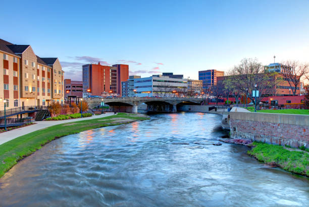 Sioux Falls, South Dakota stock photo