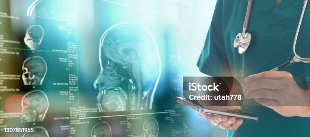 Medical Technology Stock Photo - Download Image Now - Health Technology, Medical X-ray, Doctor