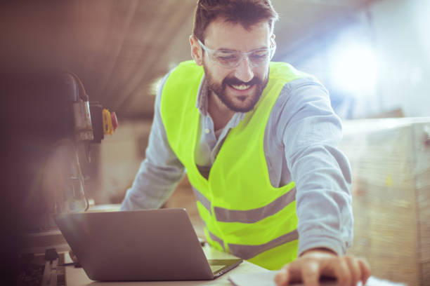 istock With a smile to the completed tasks 1307852272