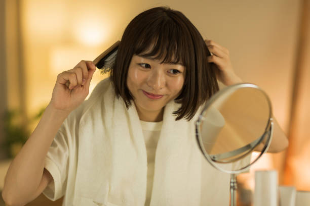 istock Young woman spending time at home 1307852306
