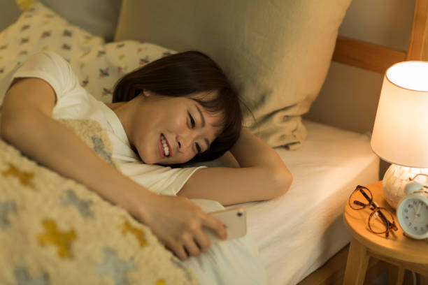 istock Young woman spending time at home 1307852878