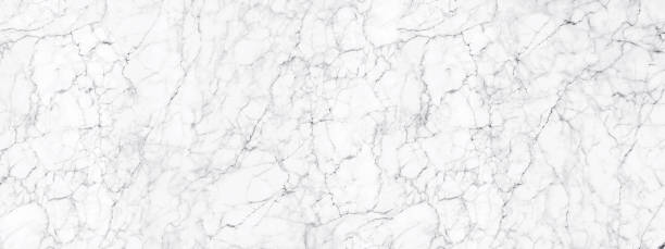 istock Panorama white marble stone texture for background or luxurious tiles floor and wallpaper decorative design. 1307869872
