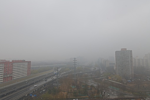 Based on the available information, that traffic (25%), combustion and agriculture (22%), domestic fuel burning (20%), natural dust and salt (18%), and industrial activities (15%) are the main sources of particulate matter contributing to cities' air pollution. Megacity like Beijing also suffering bad pollution because geographic. Beijing is surrounded by mountain in three sides which makes less wind especially winter time.