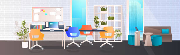 istock modern office interior no people cabinet room with furniture horizonntal 1307882361