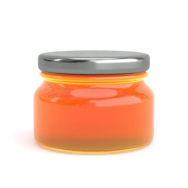 istock orange marmalade or maple syrup or jam in jar isolated mockup 1307883253