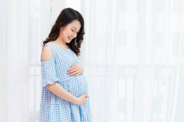The pregnant woman