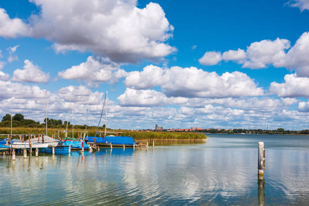 istock Landscape on a lake in Roepersdorf, Germany 1307901626
