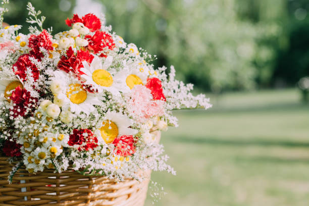 istock Flowers In The Basket 1307910101