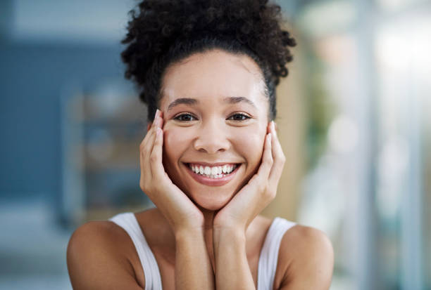 istock I woke up glowing today! 1307918359