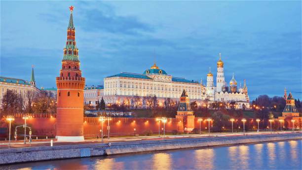istock View of the night Kremlin 1307919680