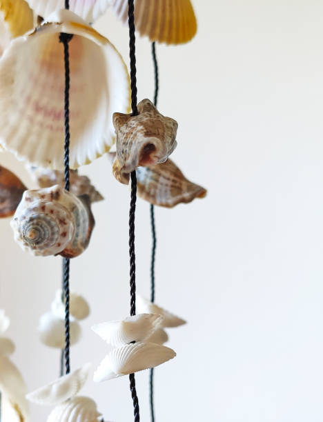 istock Nautical style hanging seashells decoration 1307924515